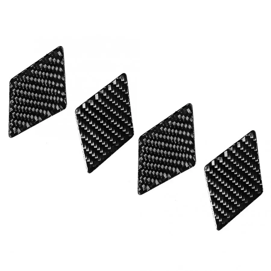 Внутренняя дверная чаша из углеродного волокна рамка украшение накладка