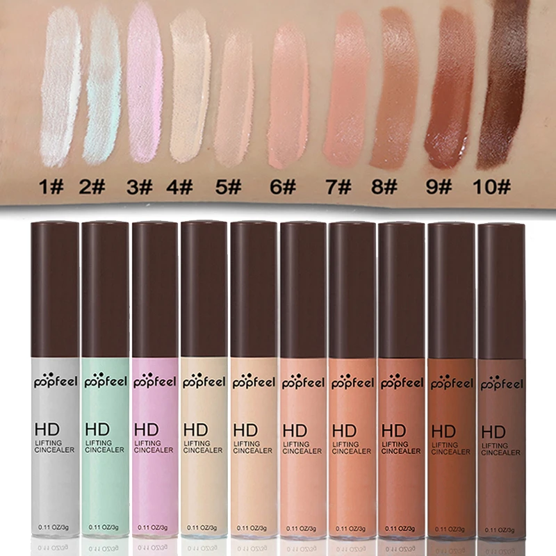 Консилер водонепроницаемый макияж длительный контур лица поры акне полное