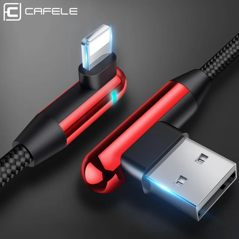 LED освещение USB кабель для iPhone X Xs Max мобильный телефон игровой 6 7 8 нейлоновый