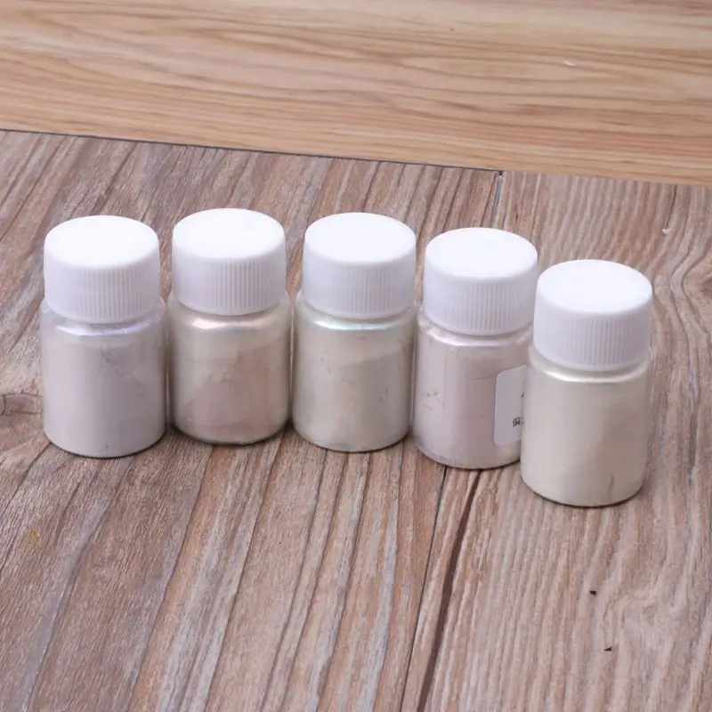

5Pcs Magic Aurora Resin Mica Pearlescent Pigments Colorants Resin Jewelry Making Glue Tool dropship