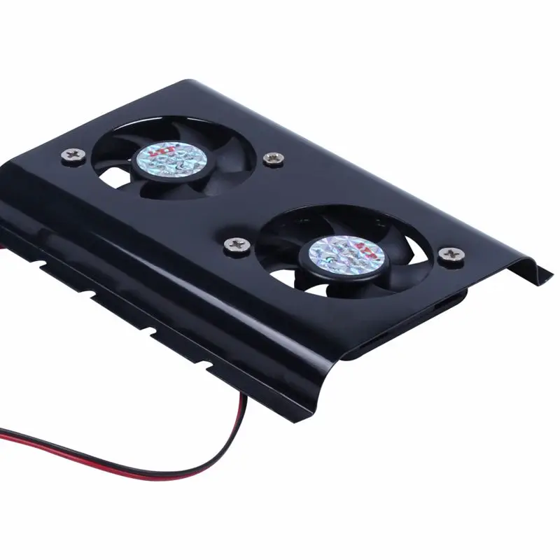 Черный 3 5 SATA IDE жесткий диск HDD 2 Вентилятор Кулер для ПК|Кулеры и системы