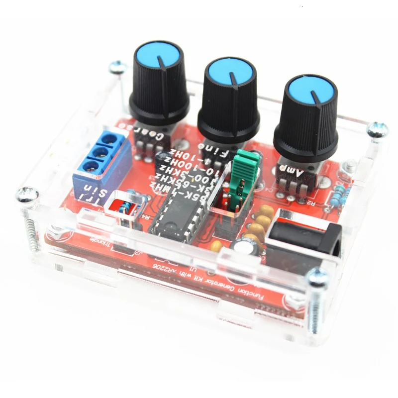Xr2206 функциональный генератор сигналов Diy Kit синус/треугольник/квадратный выход 1