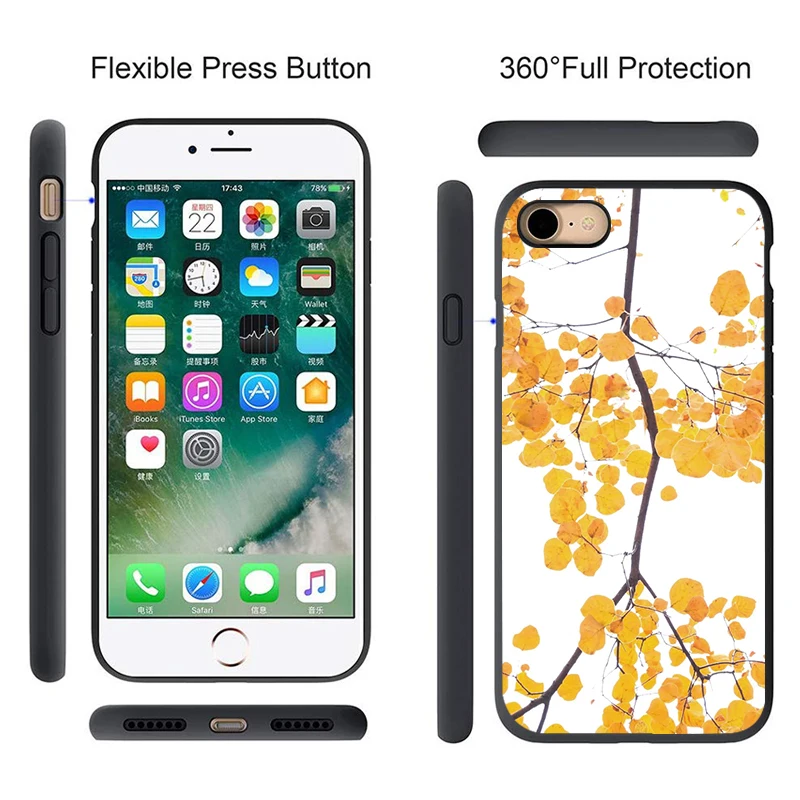Case for Xiaomi Mi CC9 CC9e 9 9T 8 lite Explorer SE Pro mi6 mi8 6 Anti Fingerprint Cases Soft Thin TPU Cover etui leaf flower | Мобильные