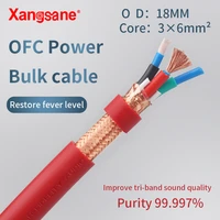 xangsane m6 hifi 4n oxygen free copper ofc audio bulk cable power cable audiophile diy high quality manual cable