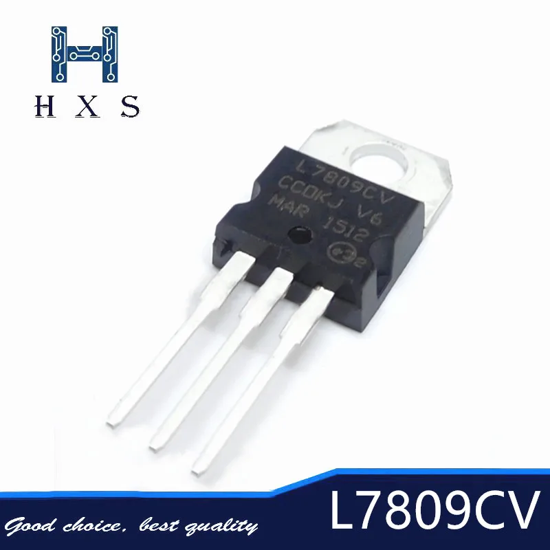 

10 pcs L7809CV TO220 L7809-220 7809 LM7809 7809CV new and original