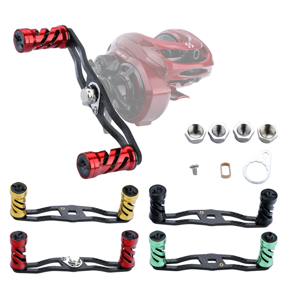 Sougayilang Рыболовная катушка с ручкой из углеродного волокна для заброса приманки 11