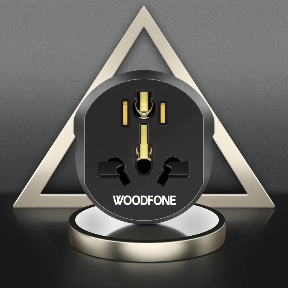 WOODFONE 16A ЕС Универсальный адаптер US UK AU CN штекер адаптера конвертера Европы для