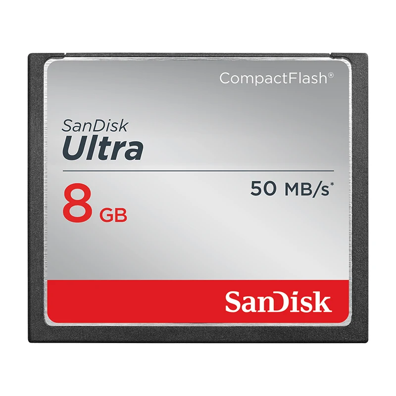 Карта памяти SanDisk Ultra CompactFlash 8 ГБ 16 32 CF карта 333X 50 МБ/с./с скорость чтения DSLR для