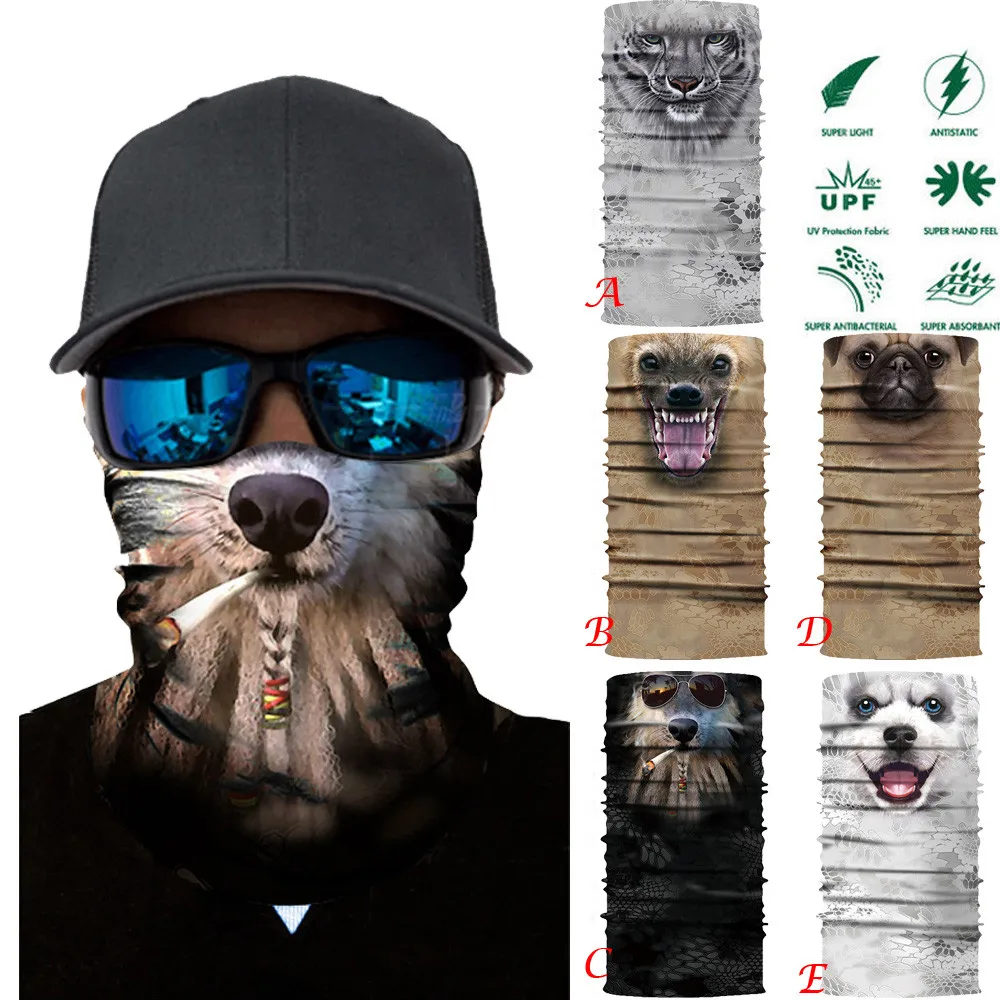 Походная бандана велосипедный ветрозащитный шарф бесшовная эластичная модная