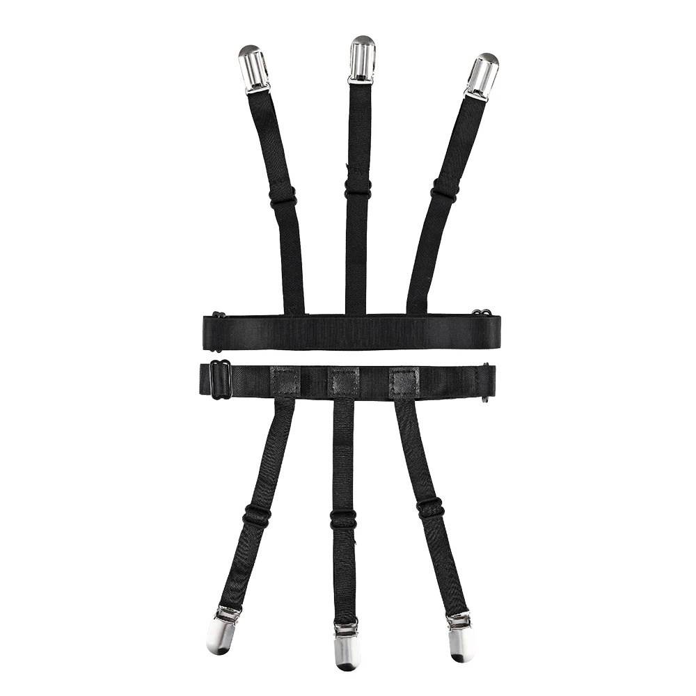 2 шт. мужские подтяжки ремень для рубашки с не блокировкой скольжения