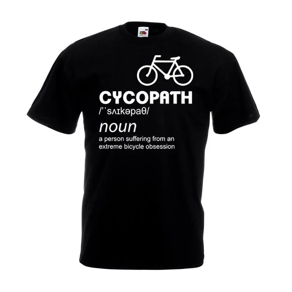 Cycopath футболка Забавный Strava папа Велоспорт Psycopath День рождения Рождественский