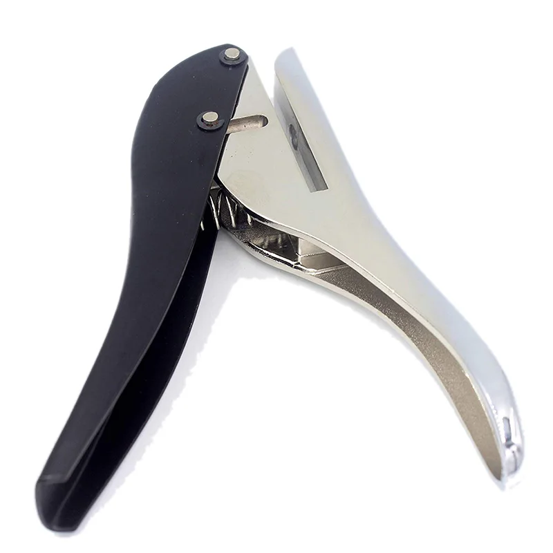 Ручной 1/8 дюйма 3 мм круглый металлический Серебряный сверхмощный одиночный