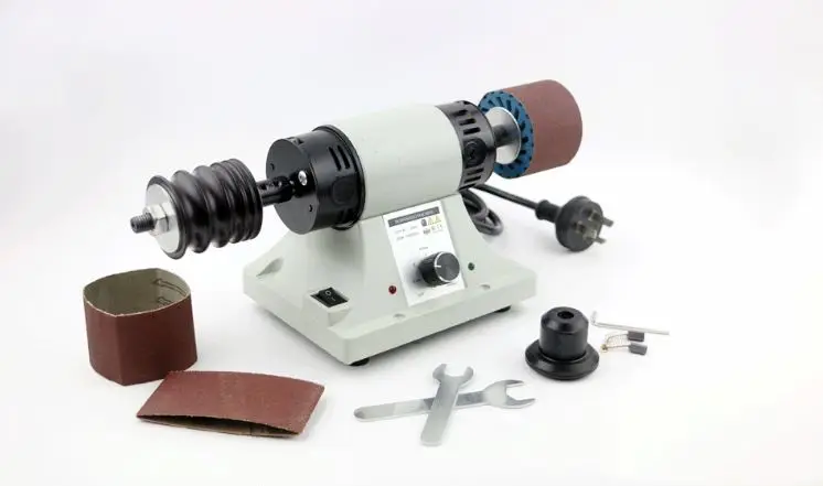 

Speed belt edging machine DIY leather polishing sanding machine leather