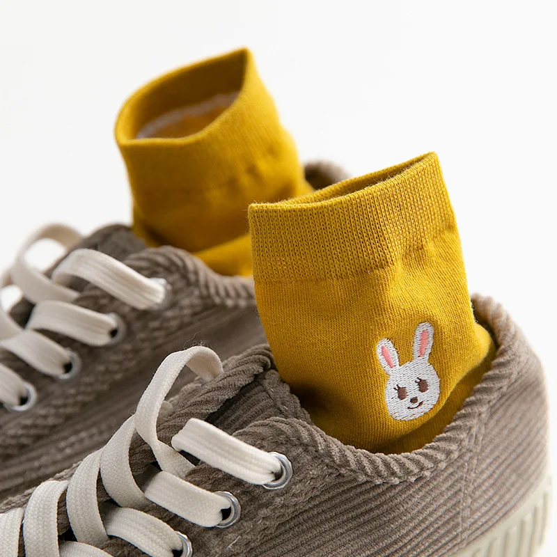 Новинка весна-осень повседневные женские носки в Корейском стиле хлопковые