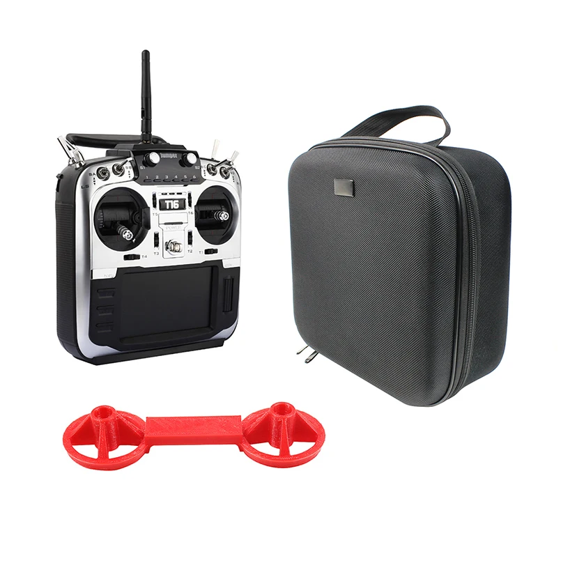 Mode1 with bag Jumper T16 pro T16 Plus Hall Gimbal с открытым исходным кодом мультипротокол радиопередатчик JP4-in-1 радиочастотный модуль 2,4G 16CH пульт дистанционного управления - Цвет: Mode1 with bag