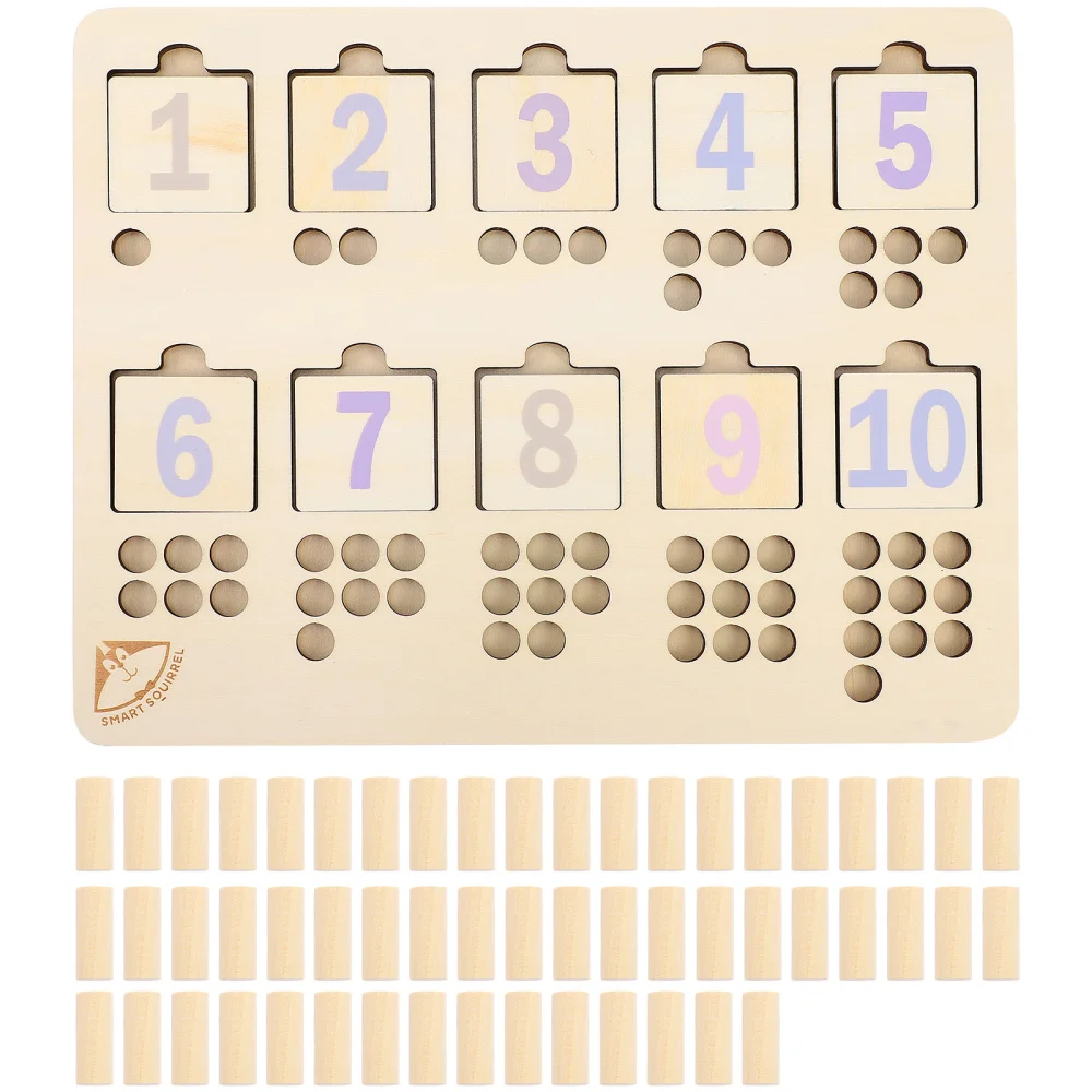 

1 Set Children Math Learning Funny Help Kids to Learn Math Puzzle