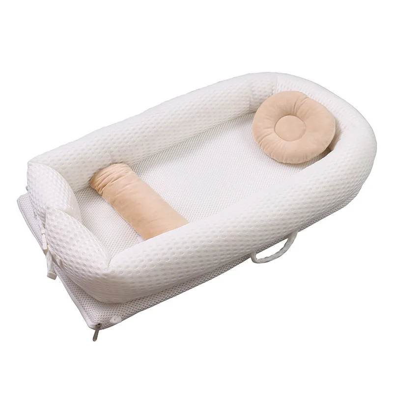 Портативная двухместная детская кроватка для новорожденных бионическая кровать