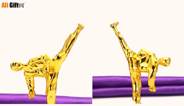 Трофеи трофеи золото 22 см высота горячая Распродажа спорт таэквондо|height| |