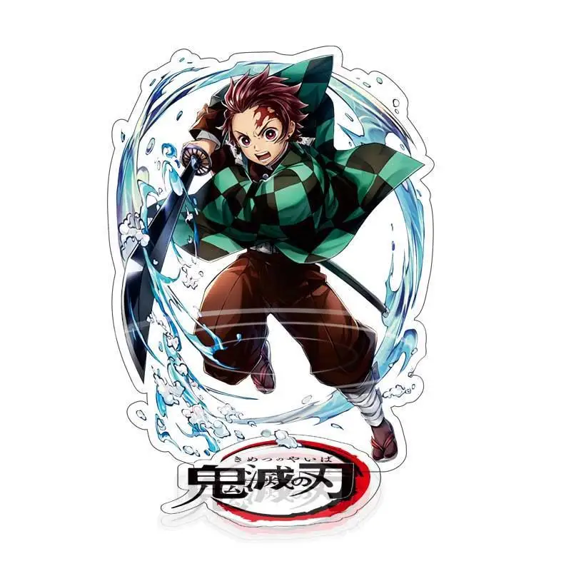 Аниме Demon Slayer Stand Kimetsu No Yaiba Kamado Tanjirou Nezuko Kanawo Zenitsu Inosuke Giyuu фигурка на акриловой