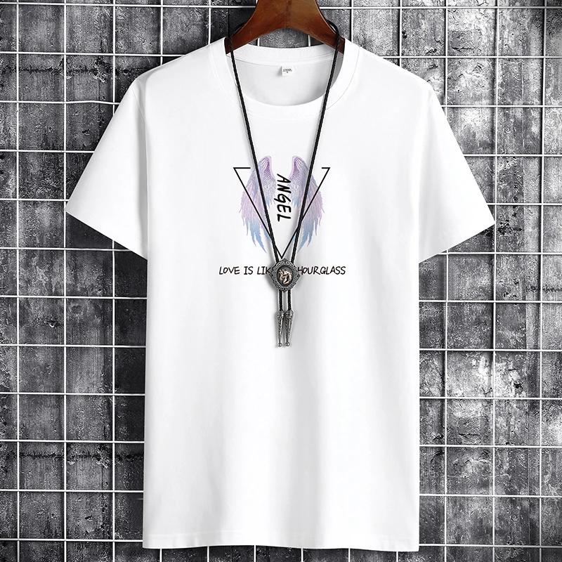 

New T Shirt for Men Summer 2021 Anime Harajuku Graphic Oversized Goth Punk Manga Vintage Hip Hop Couples Matching Men Clothing