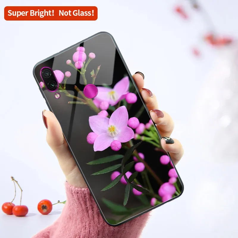 Luxury Mirror Phone Case For Xiaomi Redmi Note 8T 8 5 6 7 5A Pro Prime Protection Flower Lion Note8 |