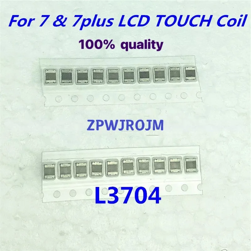 

10-20 штук L3704 1.0UH-20%-2.25A-0.15OHM каштан дисплей катушки для iphone 7 7plus