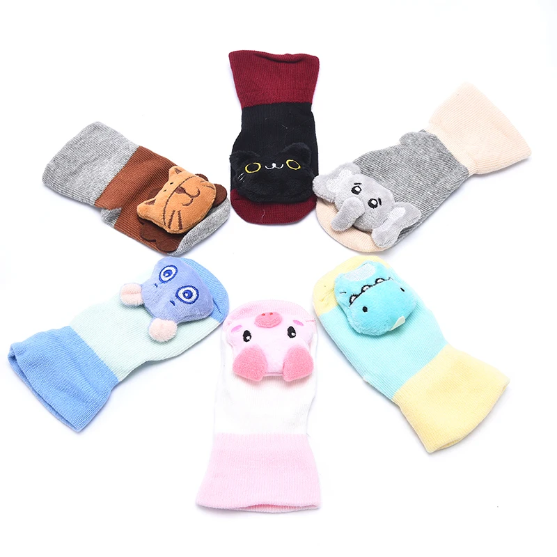 

1 pair Fashion Cartoon Baby Socks Anti-Slip Newborn Floor Cotton Socks Warm Boots Breathable floor socks