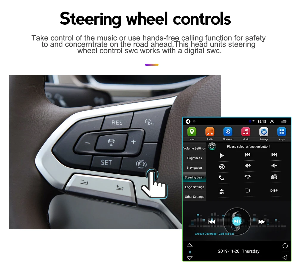 Автомагнитола 2 ГБ + 32 для Honda Civic 2012-2015 Android мультимедийная система GPS-навигатор