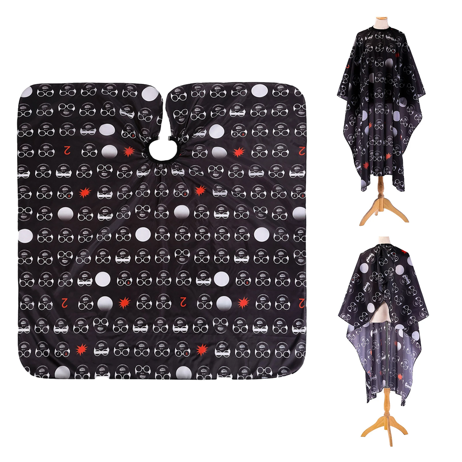 160x140cm Professional Hair Cutting Cape Salon Hairdressing Hairdresser | Красота и здоровье