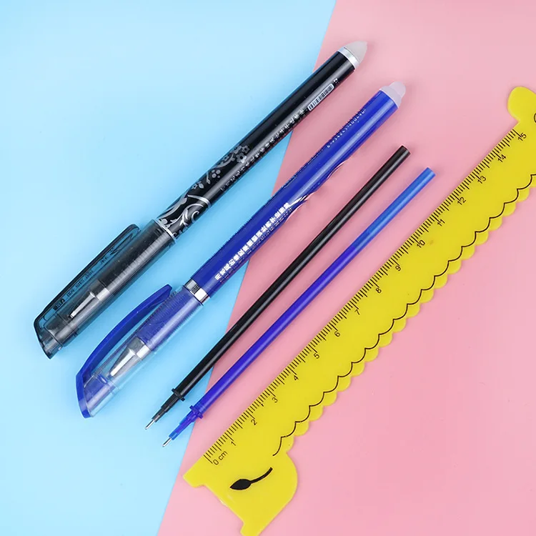 1 шт. стираемый гель Сменные стержни для ручек синие чернила и черные Волшебные