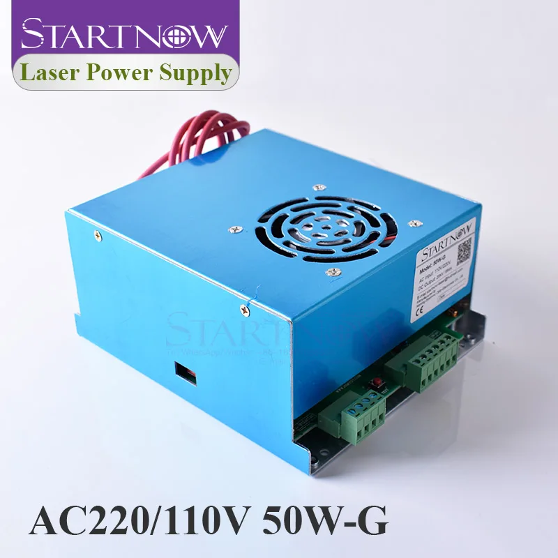 50W-G MYJG-50 45 Вт, 50 Вт, ручная сборка CO2 лазерный Питание 110V 220V универсальный блок питания Co2 лазерный источник для лазерная резка, гравировальный станок