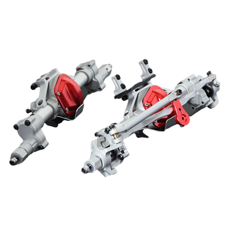 

Metal Front Rear Axle Set for 1/10 RC Axial SCX10 & SCX10 II 90046