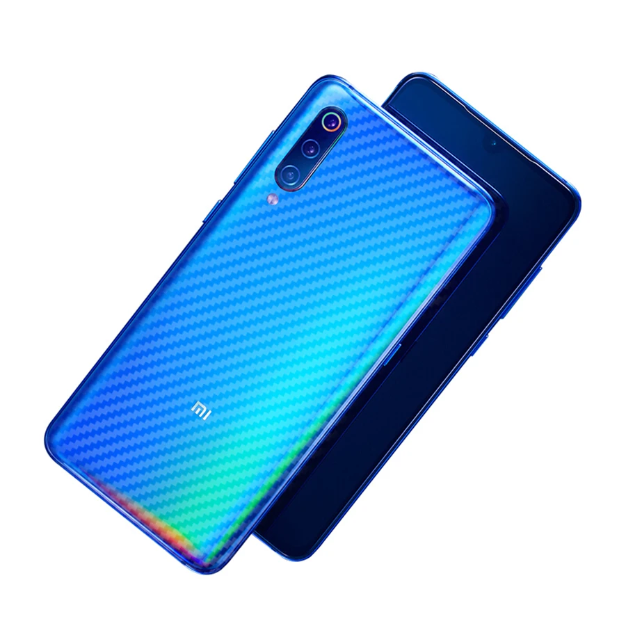 5 шт./лот 3D углеродное волокно полное покрытие защита для задней панели экрана Xiaomi