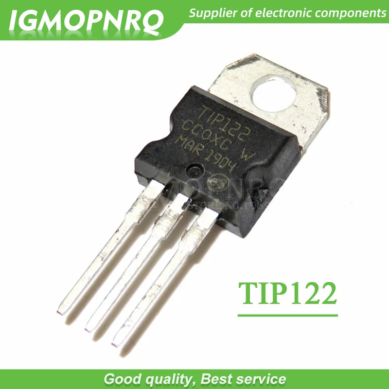 100 шт./лот TIP122 транзистор подходит для 220 NPN в 5A новый оригинальный Бесплатная
