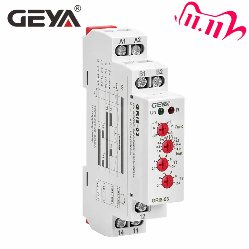 Бесплатная доставка GEYA GRI8 03 перегрузки по току или в соответствии с нынешним