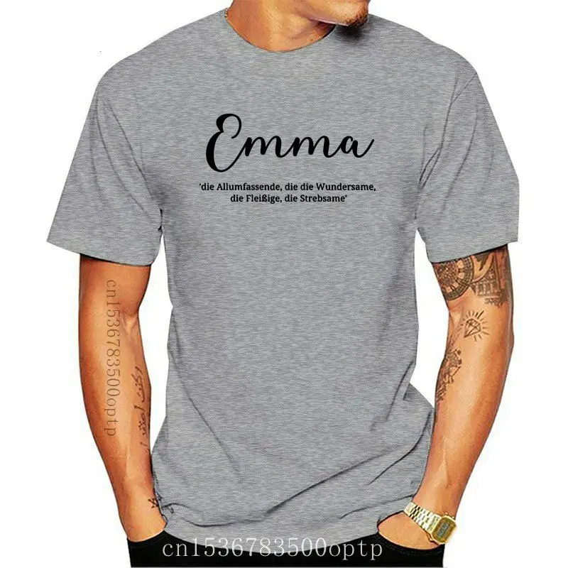 

Бесплатная доставка, футболка с надписью «Emma Girl» на день рождения, футболка для подарка, Мужская футболка футболки одежда, лето 2020, в стиле х...