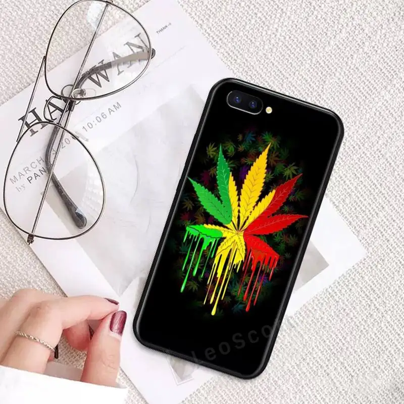 

Abstractionism Art high weed Phone Case For OPPO R9 R11 R15 R17 RENO Realme S PLUS Normal 2z 3 5 C2 pro