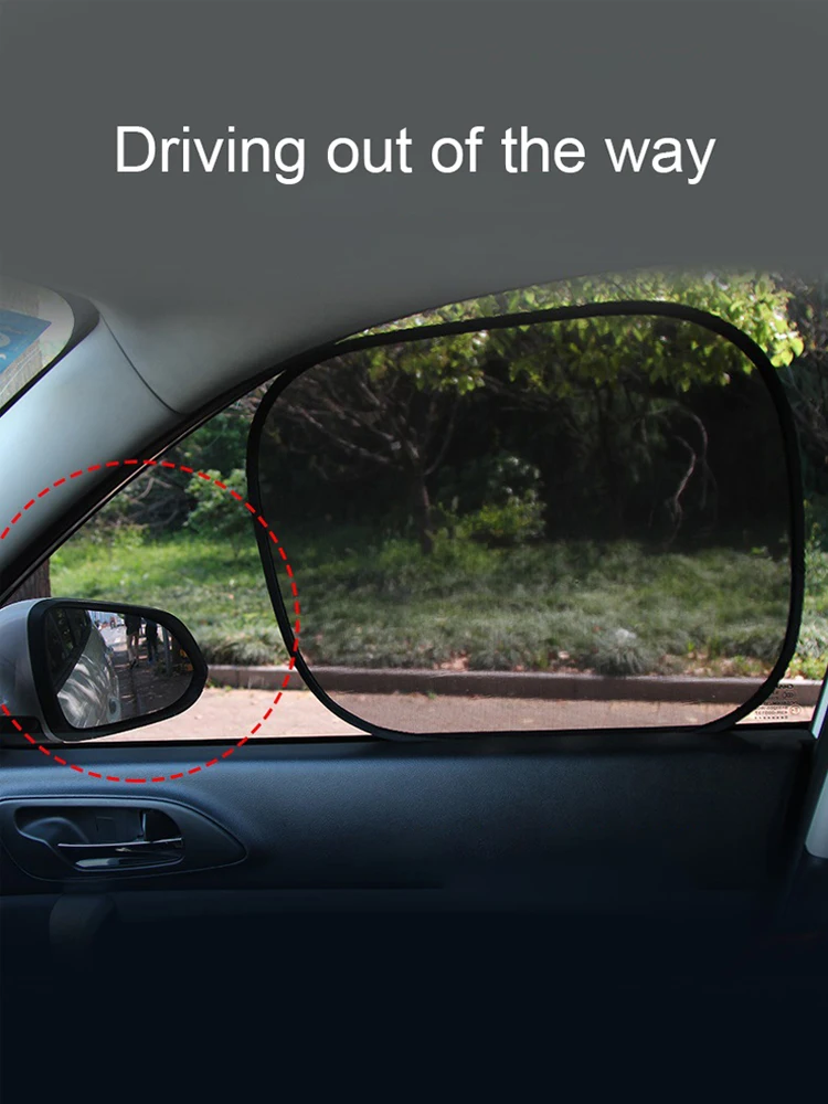 

For Chery Tiggo 8 2018 2019 2020 Car SunShades Rear Front Window Sun Shade Cover Mesh Visor Shield Screen UV Isolation 2Pcs