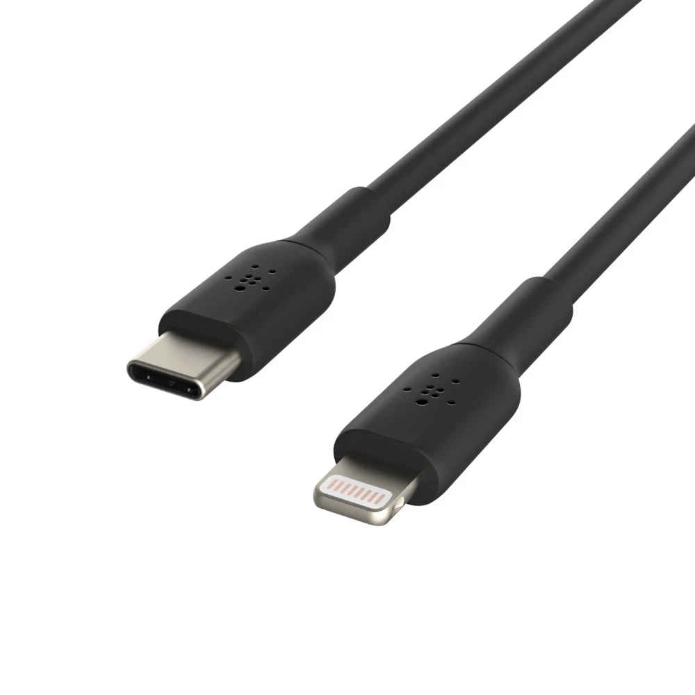 Аксессуар Belkin Lightning - USB-C 1m Black CAA003bt1mBK | Мобильные телефоны и аксессуары