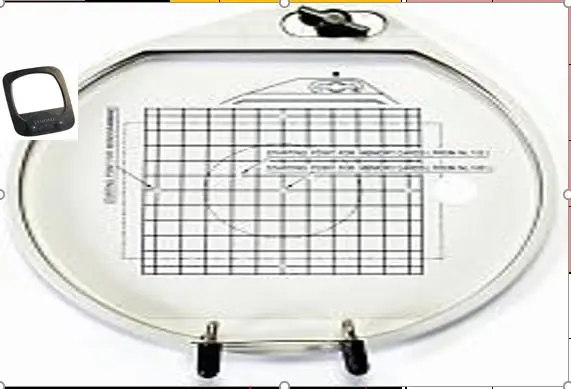 

JA411 850411007 Spring Hoop F 5" x 4.3" 127x110mm FOR Janome MC300E/350EMC9500/9700 MC10000/10001Elna 820/8200/8300/8600
