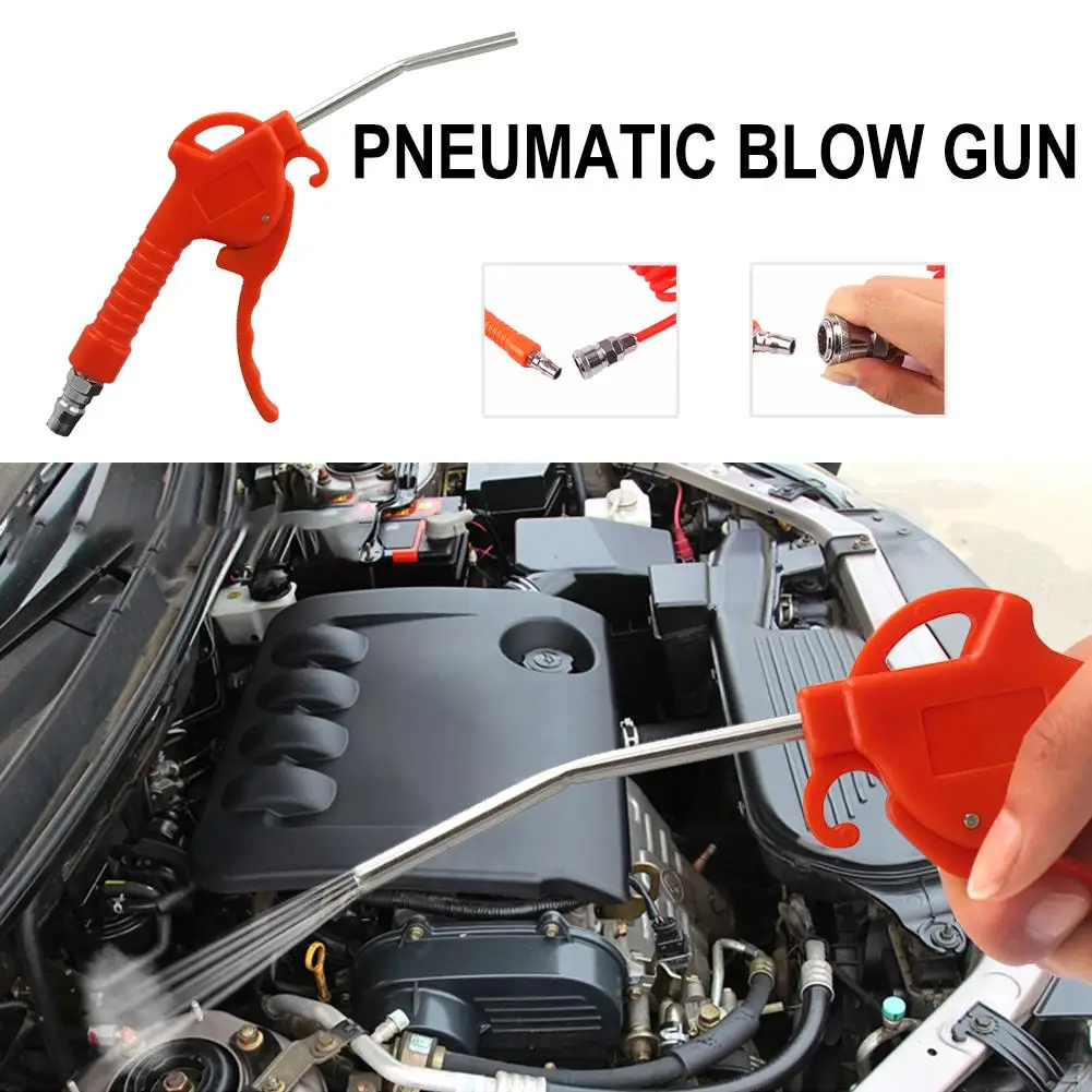Воздуходувной пистолет триггер пистолета для очистки 8 дюймового компрессора