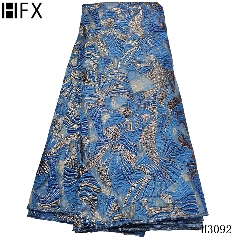 HFX новейшая французская жаккардовая кружевная ткань высокого качества парча