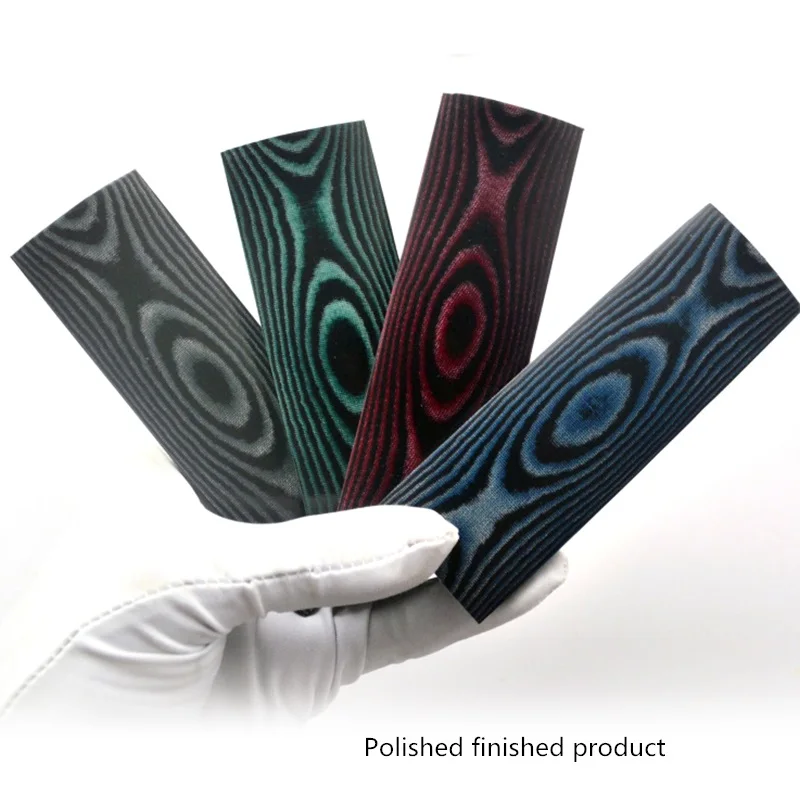 Складной карманный нож ручки цветная бумага Микарта ручка весы заготовки