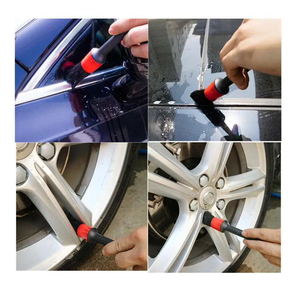 5 штук мягкие подробно кисть для уборки машины с подробным описанием набор