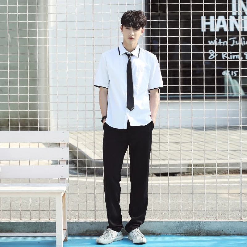 Униформа для учащихся старших классов Мужская и Женская Студенческая одежда