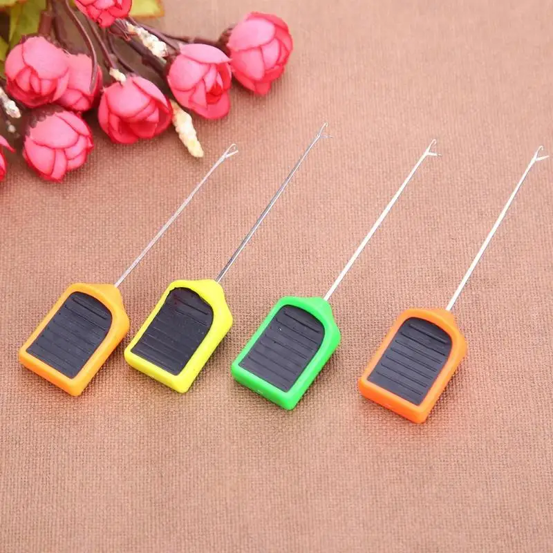 4pcs Pill-type Bait Threading Crochet Drill Carp Fishing Rigs Splicing Needles Making Tools Accessories Lure Tool | Спорт и