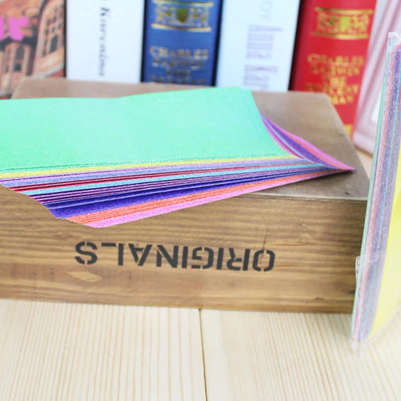 DCM крафт-бумага Оригами односторонняя блестящая Складная однотонная бумага s