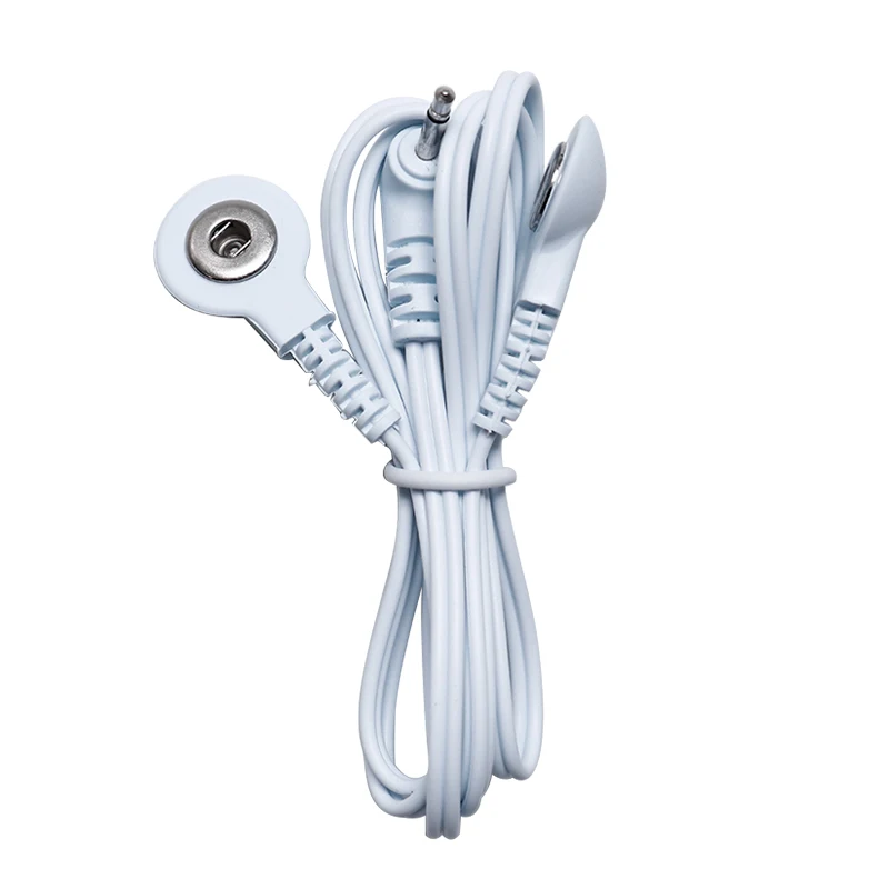 4 кнопки электродные провода кабели для подключения электродной подушки к