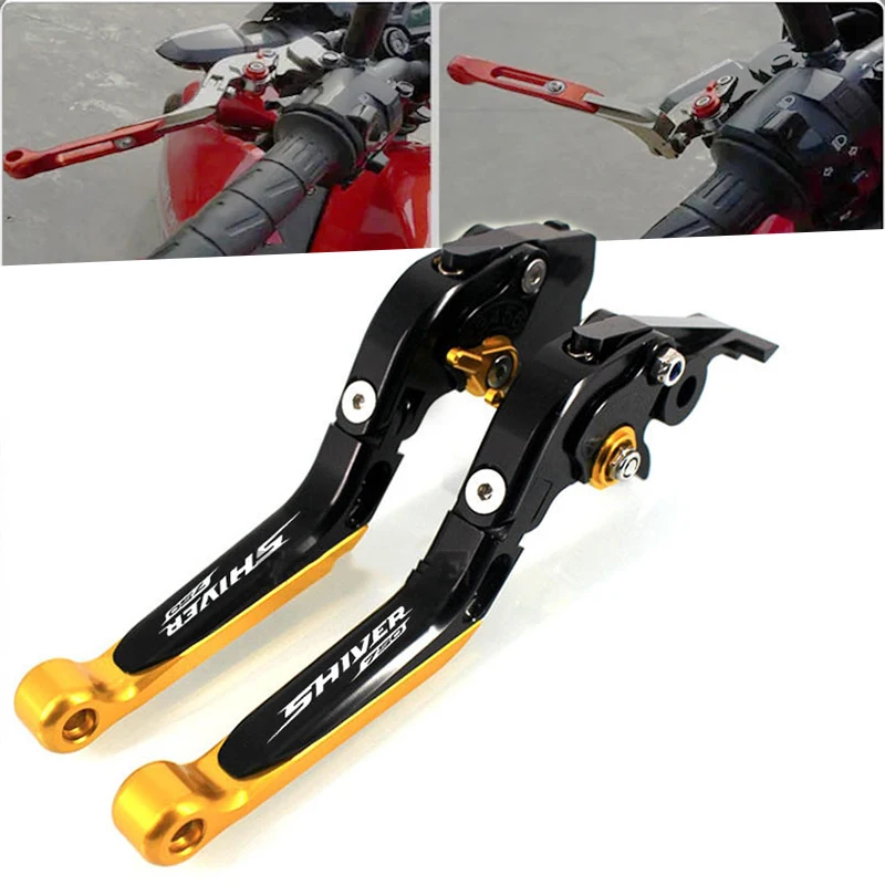 

For Aprilia SHIVER 750 SHIVER750 2007-2016 2015 2014 2013 2012 Motorcycle Adjustable Folding Extendable Brake Clutch Levers