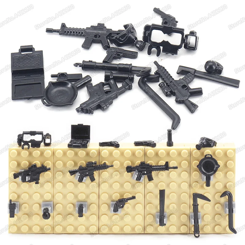 Военное снаряжение оружие искусственная артиллерия фигурки особой силы Moc WW2